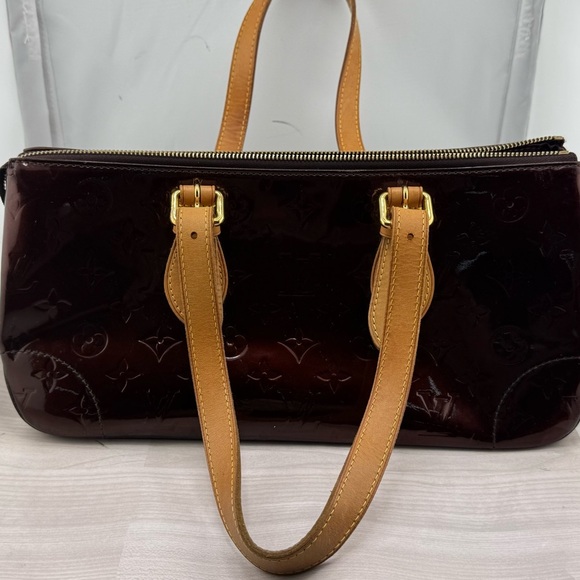 Louis Vuitton Monogram Rosewood Burgundy Vernis Patent Leather with LV - Picture 6 of 14